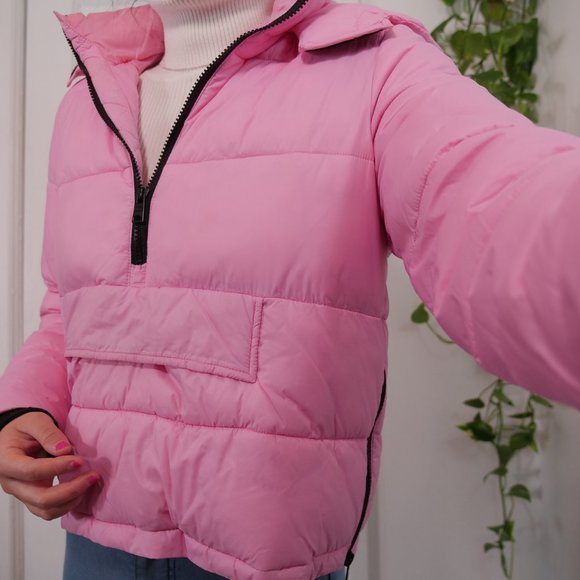 Cute bright pink puffer coat, size US S/XS - Picture 13 of 14